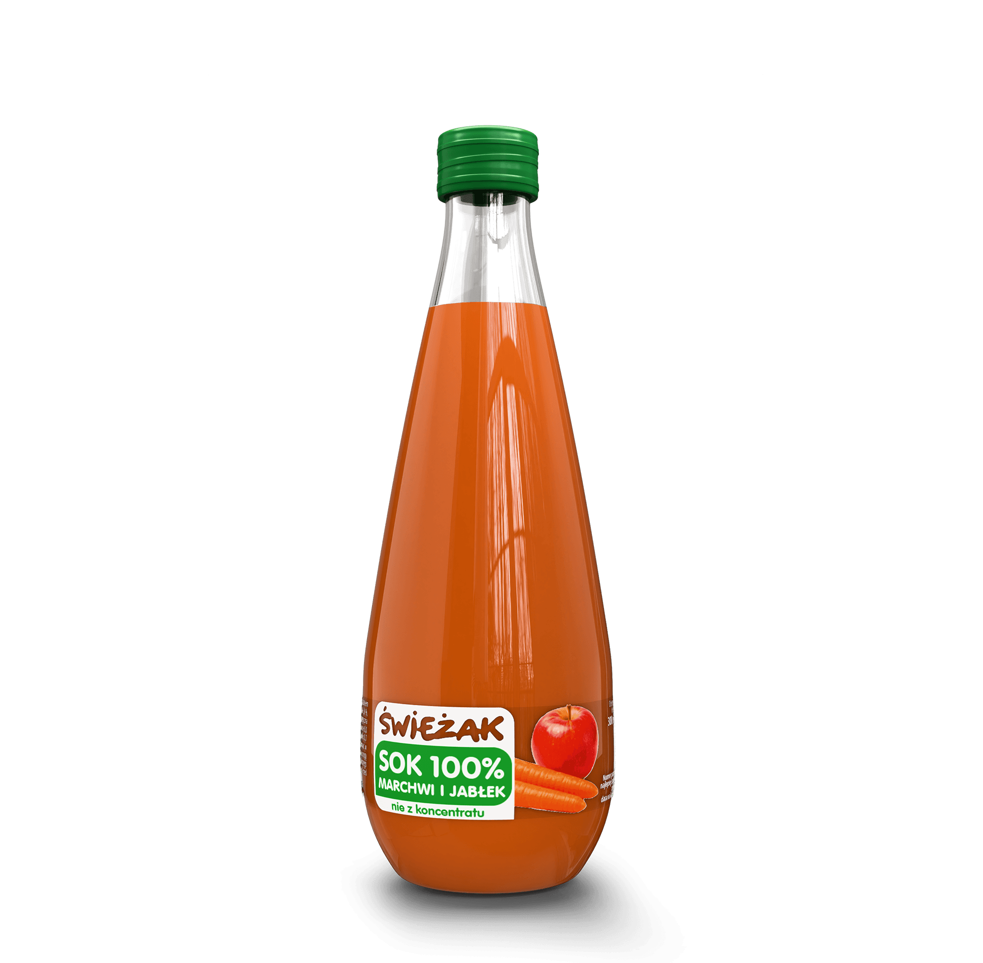 Butelka soku Jabłko-Marchew