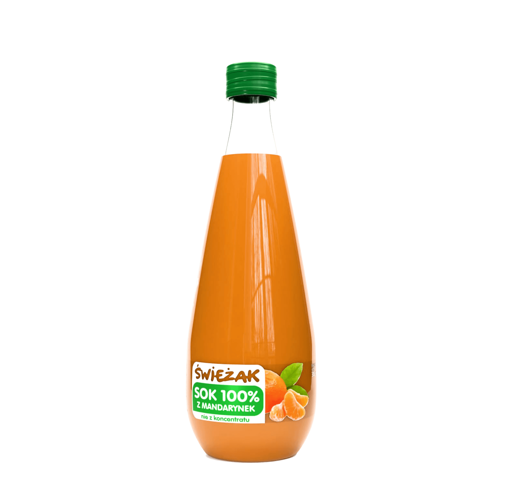 Butelka soku Mandarynka
